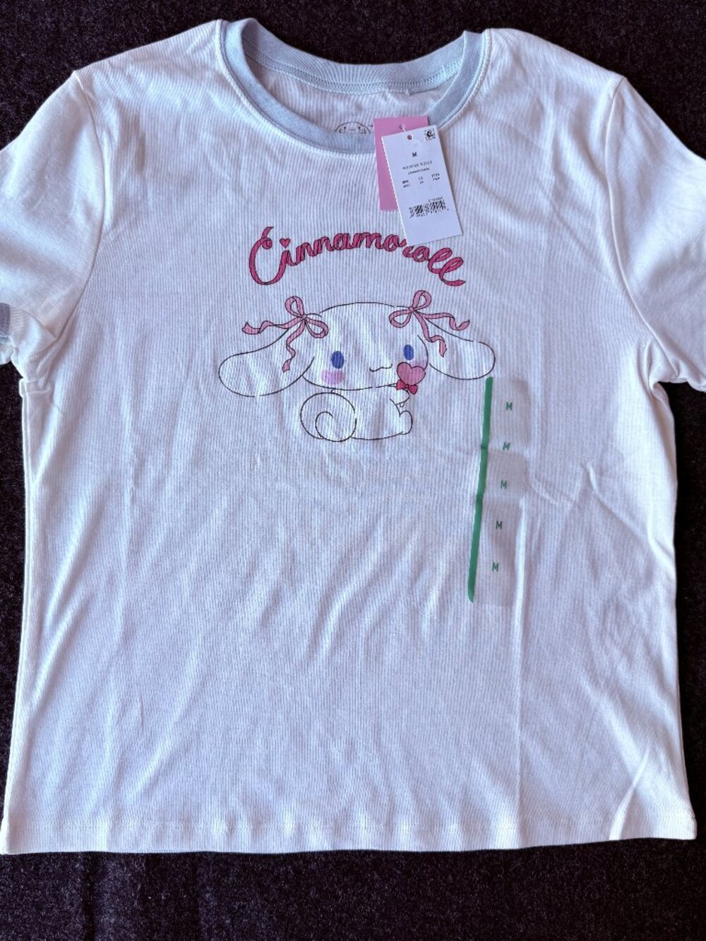 Sanrio Cinnamoroll Girls Medium Tee NWT